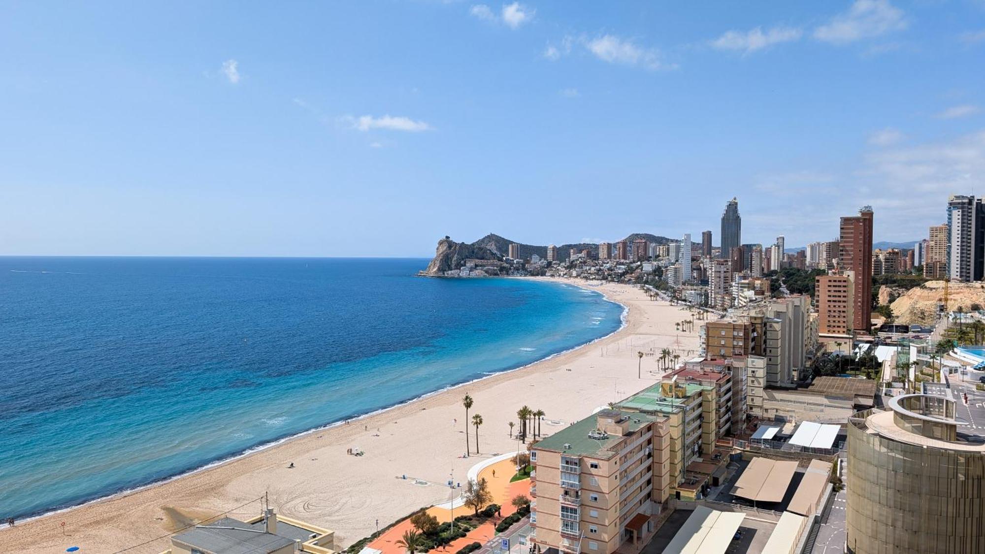Pintor Sorolla Sea Front Apartment Benidorm Ngoại thất bức ảnh